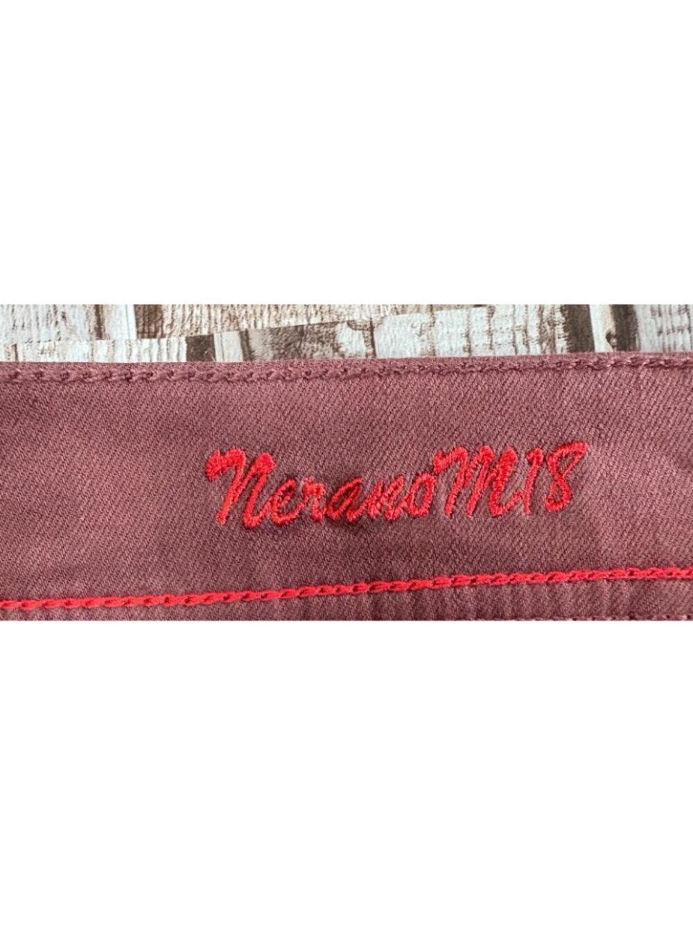 Marco Pescarolo Napoli Nerano M18 5-Pocket Chino Pants sz EU 52 US 35 made Italy - Picture 12 of 16